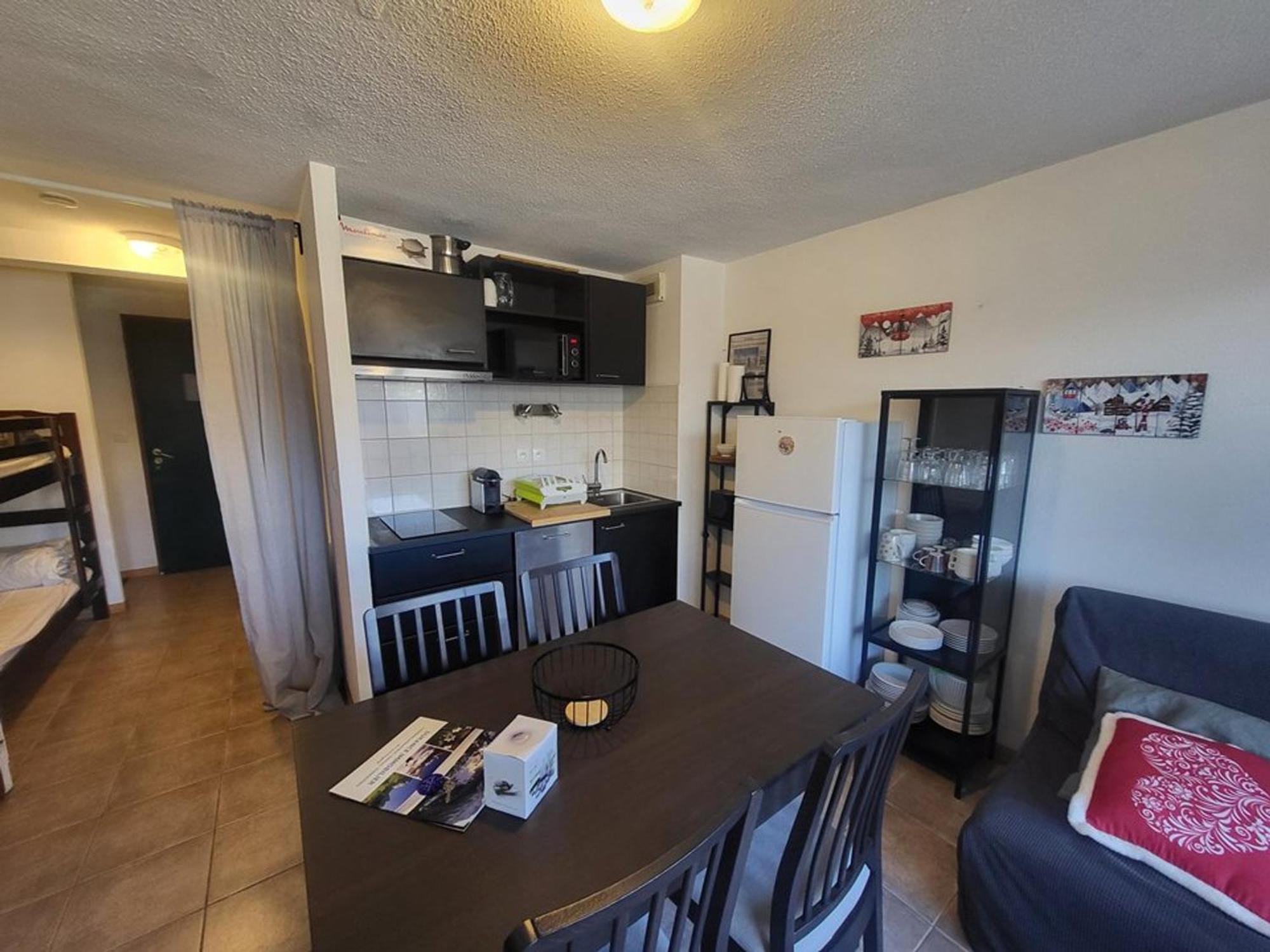Appartement 2 Pieces A Petit Prix A Montgenevre, Bien Equipe - Fr-1-266-168 المظهر الخارجي الصورة